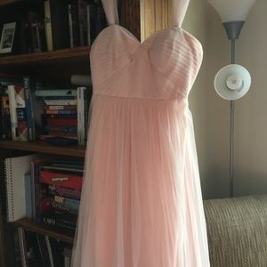 Beautiful Jenny Yoo dress in Blush Color
